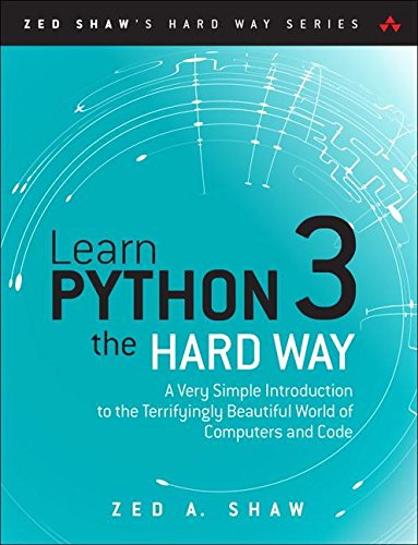 "Learn Python 3 The Hard Way" Book Cover
