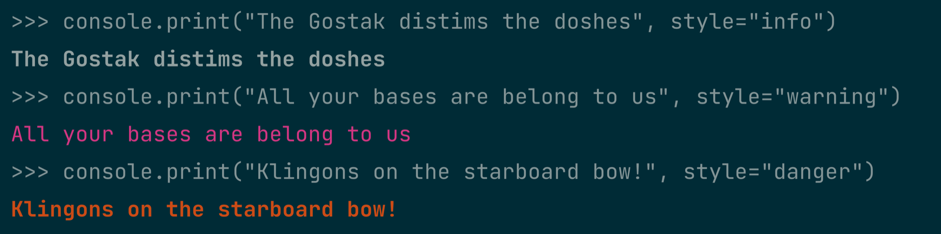 Rich text with custom theme
