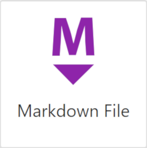 jupyterlab's markdown icon