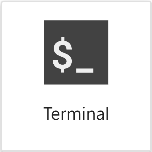 jupyter lab terminal button