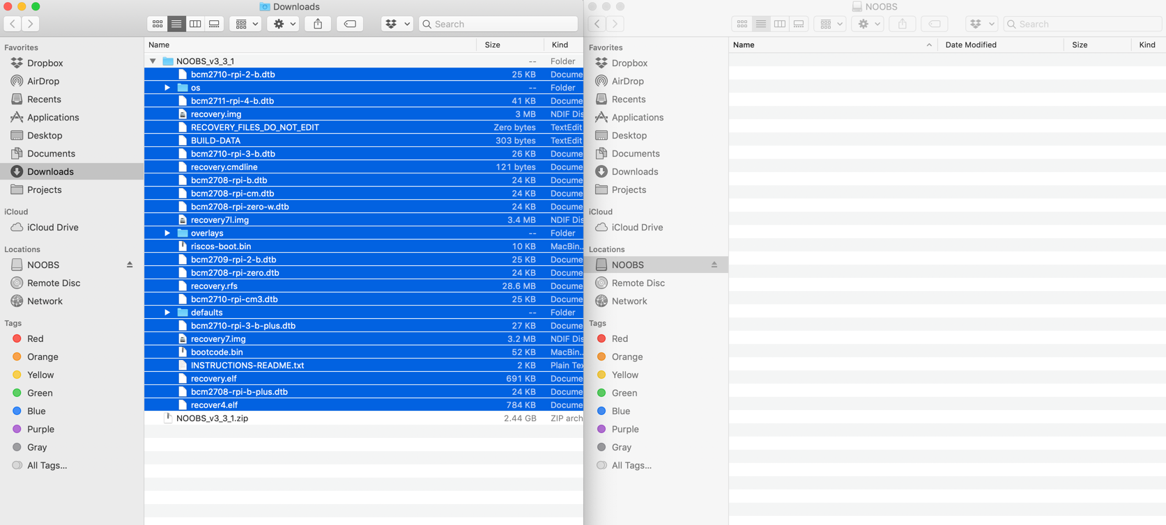 SD Formatter Copy NOOBS