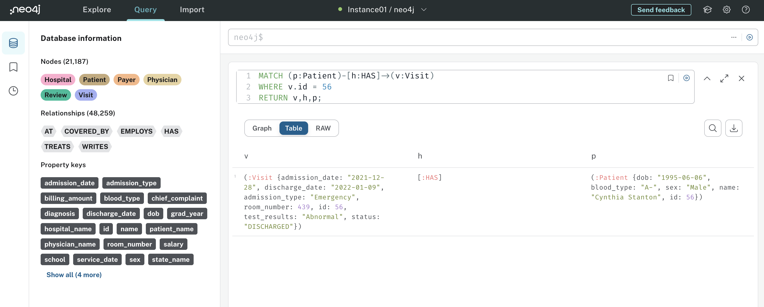 Cypher match relationship query